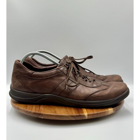 MEPHISTO Match Walking Shoes Air Jet RunOff Brown Leather Mens Size 15 main image 4